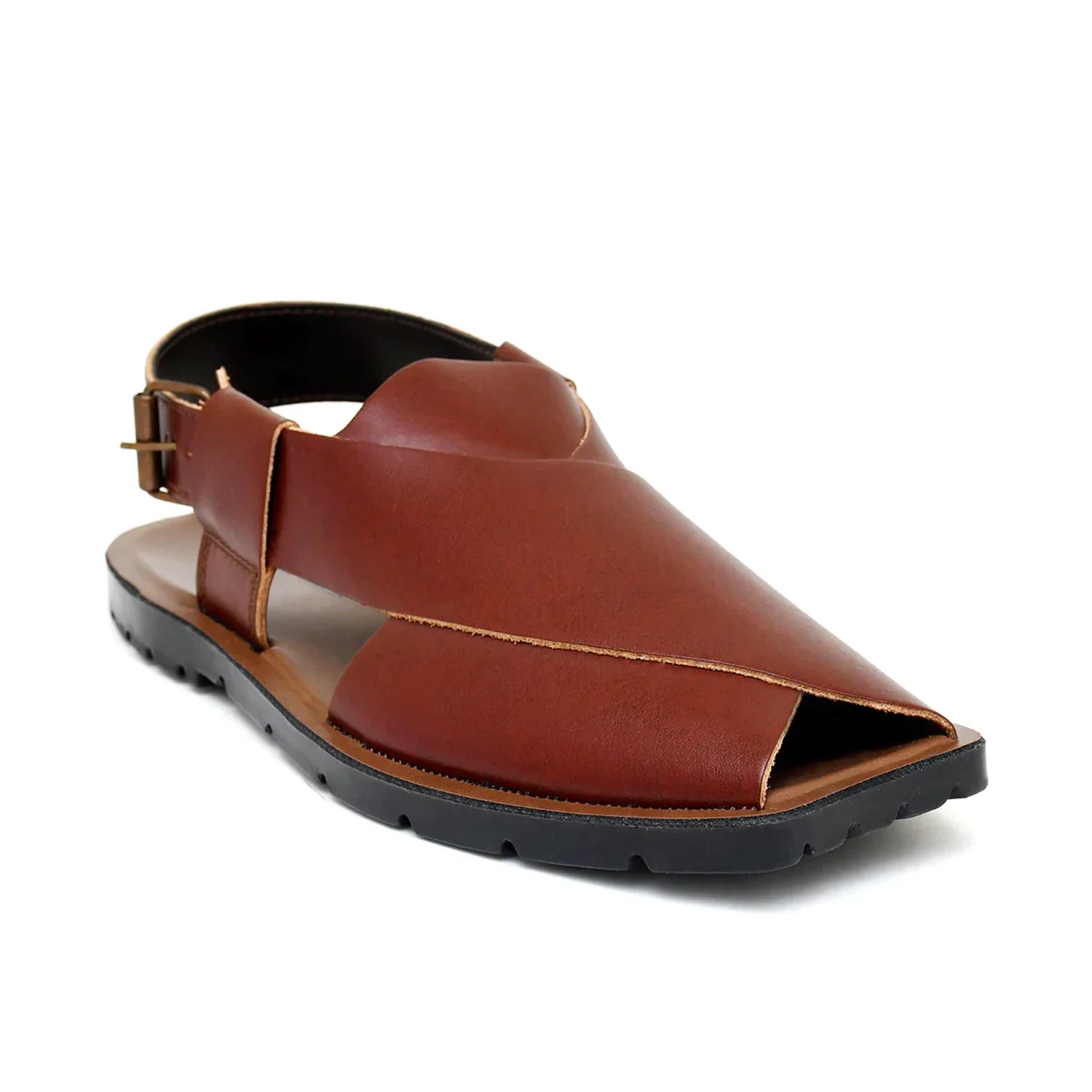 Maroon peshawari chappal